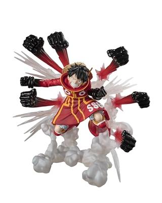 One Piece Figuarts ZERO Extra Battle PVC Statue Monkey D. Luffy -Gum Gum Hawk Gatling- 19 cm - thumbnail