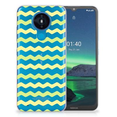 Nokia 1.4 | TPU bumper | Waves Yellow Nokia 1.4 | TPU bumper | Waves Yellow