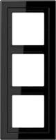 Jung LSD983SW Afdekking Frame 3-voudig Zwart 1 stuk(s) - thumbnail