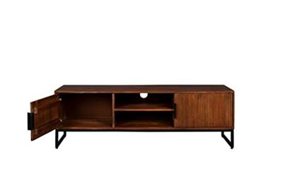 Dutchbone TV-meubel 'Saroo' 140cm, Mangohout Dutchbone TV-meubel 'Saroo' 140cm, Mangohout