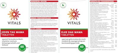 Vitals Elke Dag Mama Tabletten - thumbnail
