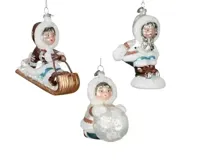 Eskimo glas L9b8,8h12,2 cm a3 Decoris - Decoris - thumbnail