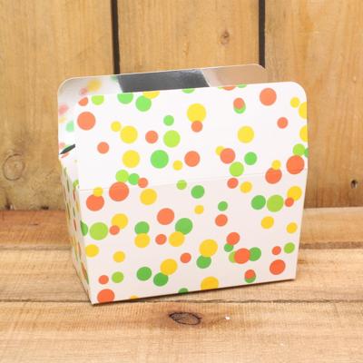 Bonbon doosjes - Chocolade doosje - Spring dot LAAG - 24 stuks
