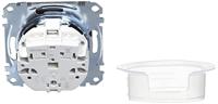Merten MEG2314-0414 Wandcontactdoos System M Antraciet 1 stuk(s) - thumbnail