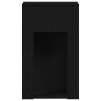 Computertorenstandaard met lade 30x44x74 cm zwart - thumbnail