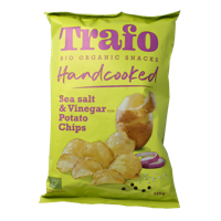 Chips handcooked salt & vineger bio 125 Gram - thumbnail