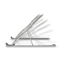 Nedis Notebookstandaard | N/A | Aantal standen: 6 | 17 " | Zonder Verlichting | 1 stuks - NBSTND100SI NBSTND100SI - thumbnail