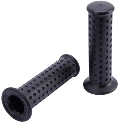 Domino Rubber handvat "piaggio style" rubber grip 3031 sw 118mm closed