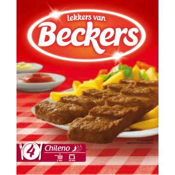 Beckers Chileno 4 x 80 g bij Jumbo