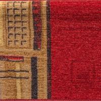 VidaXL Trapmatten zelfklevend 10 st 65x21x4 cm rood - thumbnail