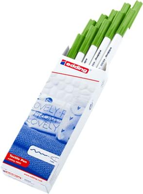 Textielmarker edding 4600 rond 1mm lichtgroen | 10 stuks