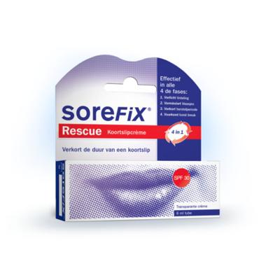 Sorefix Rescue koortslipcreme tube (6 ml)
