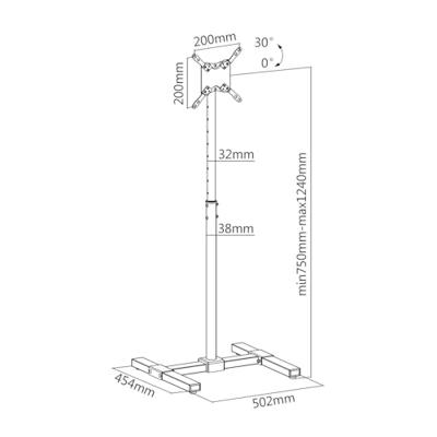 TV houder Aisens FT42TE-261 20 kg