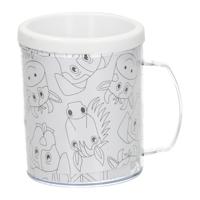 Duckiez Kleur je eigen mok boerderij dieren - thumbnail