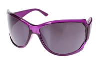 Level One zonnebril dames paars met grijze lens (A60436) - thumbnail