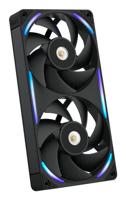 NZXT f240x rgb case fans (zwart, 2 stuks, 240 x 120 x 30 mm, pwm) - thumbnail