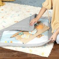 Disney speelkleed, WINNIE THE POOH - BRIGHT STARTS - Once Upon a Tummy Time - Houten activiteitenboog - Blauw - Newborns en + - thumbnail