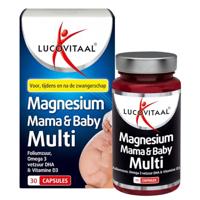 Lucovitaal Magnesium Multi Mama & Baby 30Capsules - thumbnail