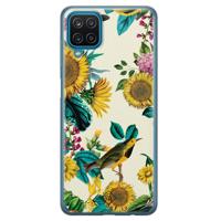 Samsung Galaxy A12 siliconen hoesje - Sunflowers - thumbnail