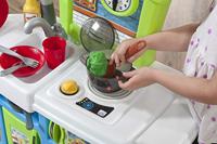 Step2 Speelgoedkeuken Little Cooks Kitchen 86 cm blauw - thumbnail