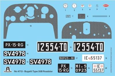 Italeri 1/12 Bugatti 35B Roadster