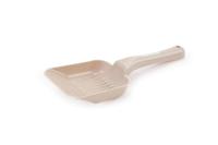 Kunststof kattenbakschep fijn - beige - thumbnail