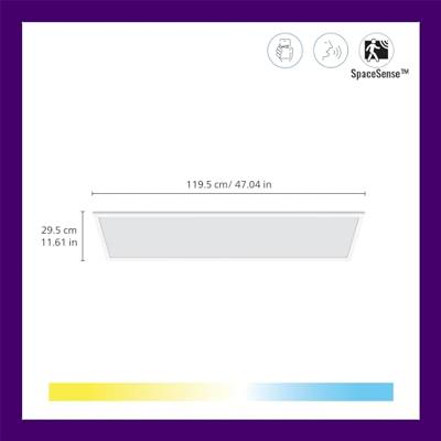 WiZ PlafonnièrePanel wit - 36W - 9,29E+11