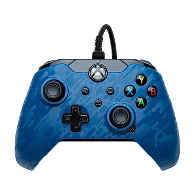 PDP 049-012-EU-CMBL game controller Blauw, Camouflage USB Gamepad Xbox, Xbox One, Xbox Series S, Xbox Series X PDP 049-012-EU-CMBL game controller Blauw, Camouflage USB Gamepad Xbox, Xbox One, Xbox Series S, Xbox Series X