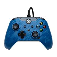 PDP 049-012-EU-CMBL game controller Blauw, Camouflage USB Gamepad Xbox, Xbox One, Xbox Series S, Xbox Series X - thumbnail