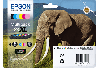 Epson 24XL 6-multipack SC RF-AM T24384021 Olifant - thumbnail
