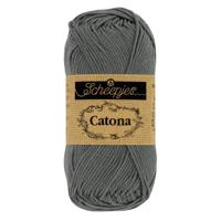 Scheepjes Catona - 10g - 501 Anthracite - Haakgaren / Breigaren - thumbnail