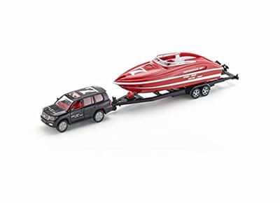 Siku 2543 Auto met Boot Assorti - thumbnail