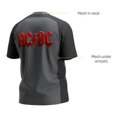 Safety Jogger ACDC T-Shirt MONO | Grijs/Rood | Maat XL - WI0603XL0