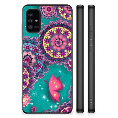 Samsung Galaxy A51 Case Cirkels en Vlinders Samsung Galaxy A51 Case Cirkels en Vlinders
