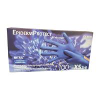 Nitriel onderzoekhandschoen poedervrij XS blauw - thumbnail