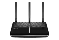 TP-Link Archer C2300 Dual Band draadloze MU-MIMO (Gigabit WiFi-router 1625Mbit/s (5GHz) + 600Mbit/s (2,4 GHz), 4 Gigabit LAN-poorten, 1 USB 3.0-poort, Print/Media/FTP/VPN-server) Zwart - thumbnail
