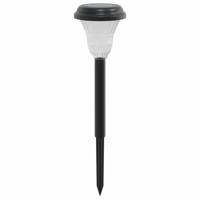 Tuinpadverlichting 12 st solar met grondpennen wit - thumbnail
