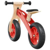 VidaXL Loopfiets voor kinderen met luchtbanden rood - thumbnail
