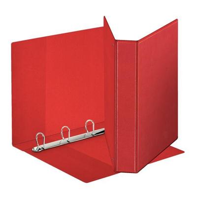 Presentatieringband Esselte panorama A4 4-rings D-mechaniek 30mm PP rood | 10 stuks Presentatieringband Esselte panorama A4 4-rings D-mechaniek 30mm PP rood | 10 stuks