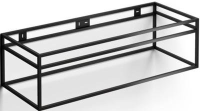 Clou Frame 110x42cm kokerprof RVS Zwart mat CL/07.49.111.21 Clou Frame 110x42cm kokerprof RVS Zwart mat CL/07.49.111.21