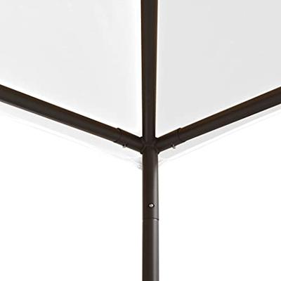 Prieel 180 g/m 3x3x2,7 m wit Prieel 180 g/m 3x3x2,7 m wit