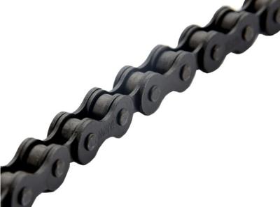 Simson fietsketting normaal basic - 112 schakels, 1/2"x1/8", voor stadsfietsen zonder versnelling en met naafversnelling - zwart