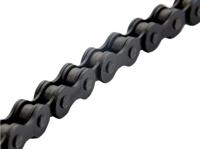 Simson fietsketting normaal basic - 112 schakels, 1/2"x1/8", voor stadsfietsen zonder versnelling en met naafversnelling - zwart - thumbnail