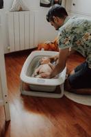 BEABA, Opvouwbaar bad - 920403 - Eazy Pop Camélé'O badkuip - Fluweelgrijs - thumbnail