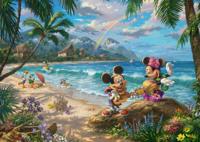 Puzzel - SCHMIDT SPIELE - DISNEY, Minnie & Mickey in Hawaii - 1000 stukjes - Vanaf 12 jaar - thumbnail