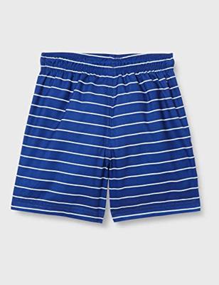 Playshoes zwemshort Strepen Marineblauw-146-152