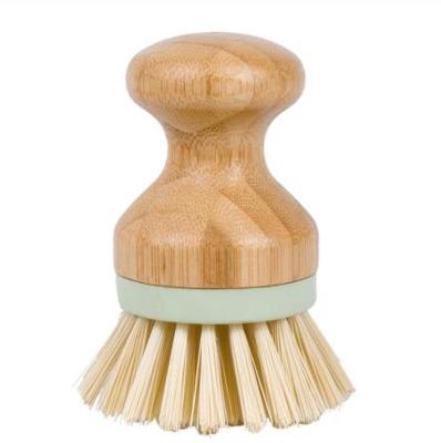 Multifunctionele tool keuken schoonmaken borstel houten handvat schotel scrubber pot pan vaatwasser materiaal: massief hout