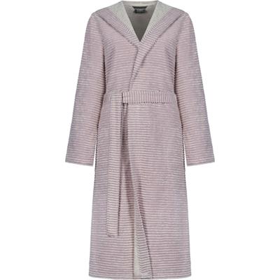 Cawö Cawo Home Dames Badjas Extra licht met Capuchon 6221 beere 40