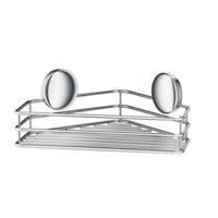 Smedbo Beslagsboden hoekdouchemand - 25x7x20cm - zelfklevend - RVS Gepolijst Edelstaal B1201 - thumbnail