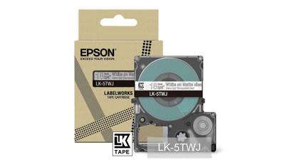 Epson LK-5TWJ Transparant, Wit Epson LK-5TWJ Transparant, Wit